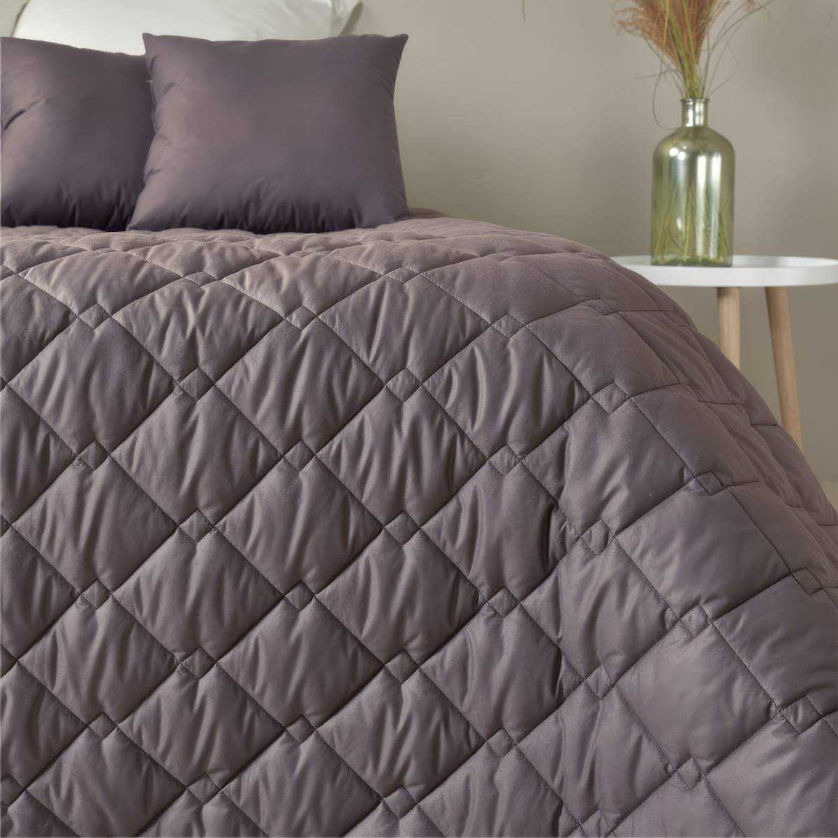 Покривало двостороннє Стиль Cube шоколад/беж 8-xxxxxx HSG