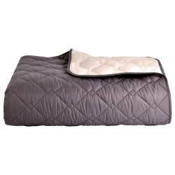 Покривало двостороннє Стиль Cube шоколад/беж 8-xxxxxx HSG