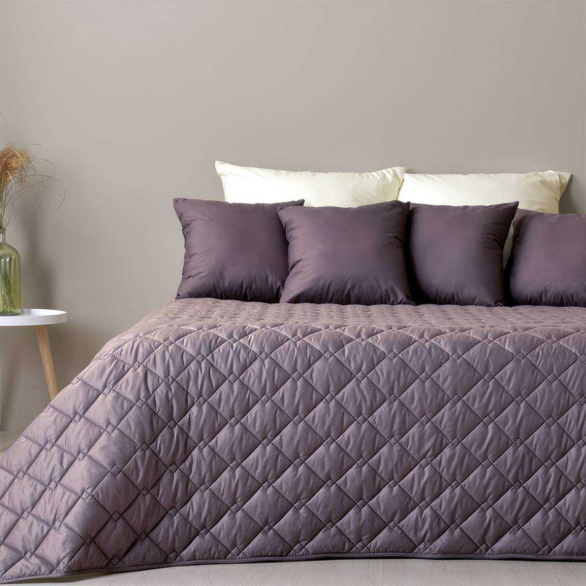 Покривало двостороннє Стиль Cube шоколад/беж 8-xxxxxx HSG