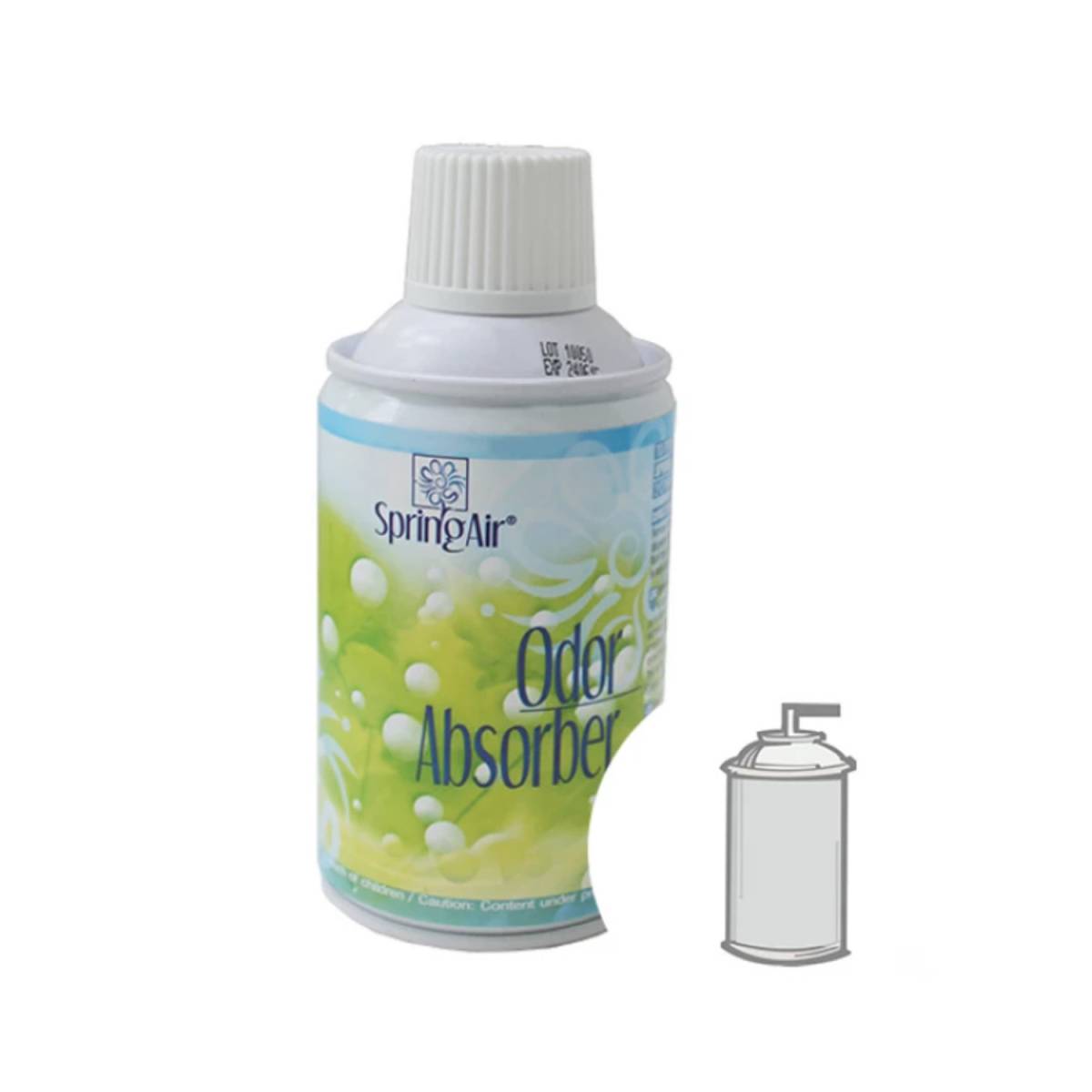 Знищувач запахів ODOR ABSORBER балончик 250мл, Греція 12-04-0026 Spring Air