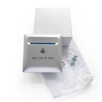 Энергосберегающий карман Temiс для гостиниц, цвет серебристый XP-C1-40A S HSG