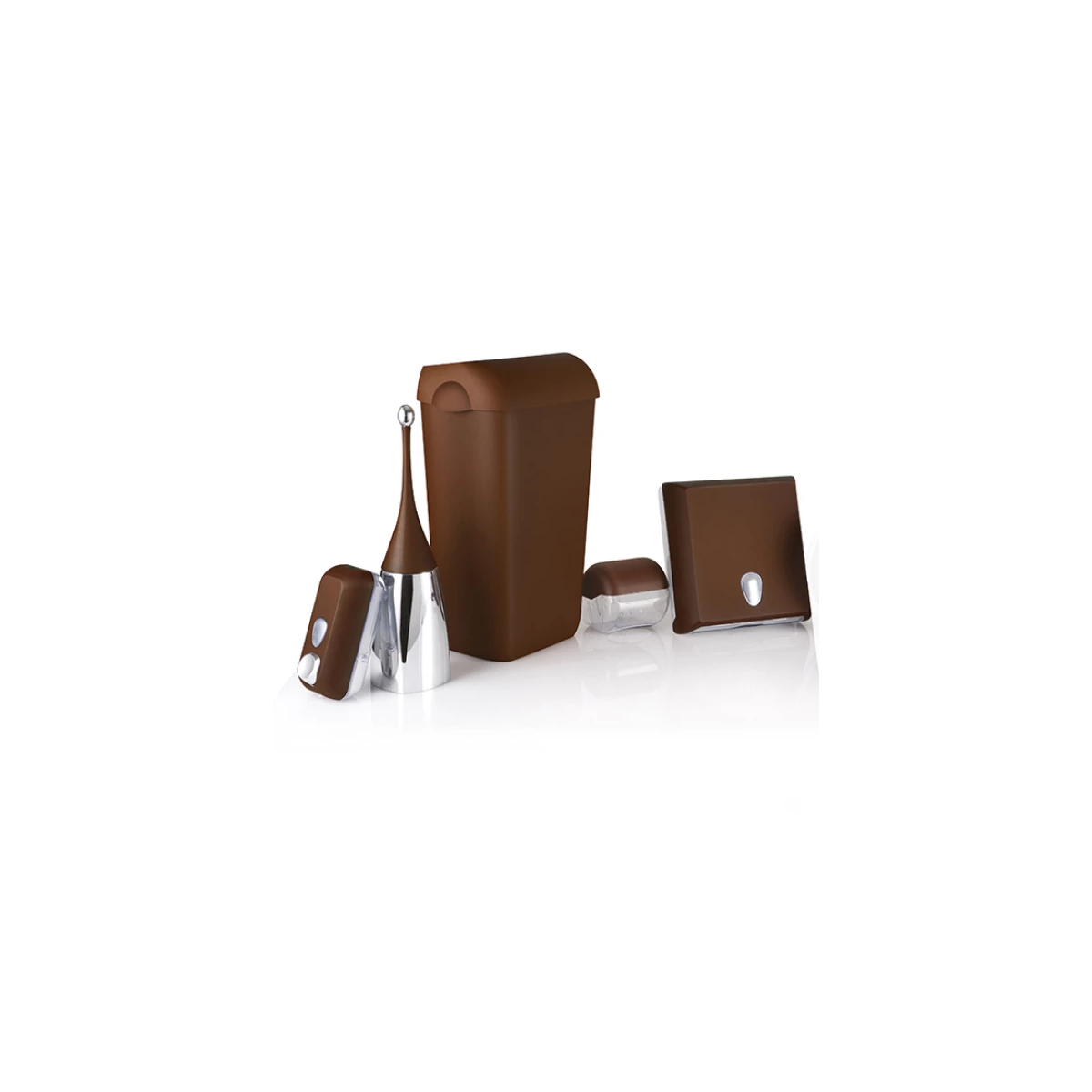 Щітка для унітаза підлогова COLORED(654MA)