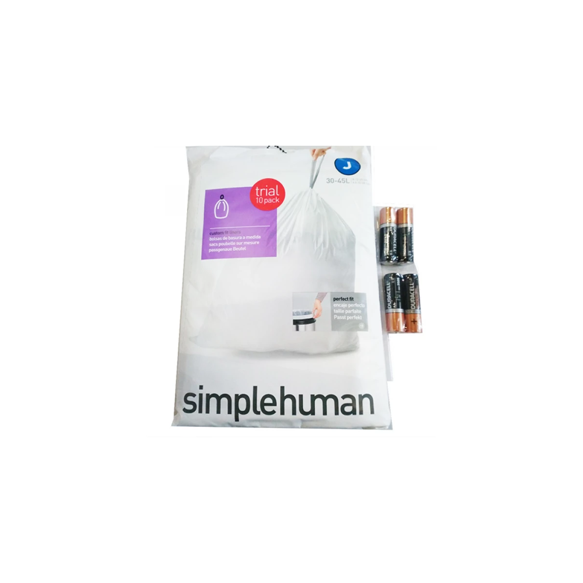 Урна напівкругла сенсорна 45л FPP з кишенею для мішків ST2044 Simplehuman