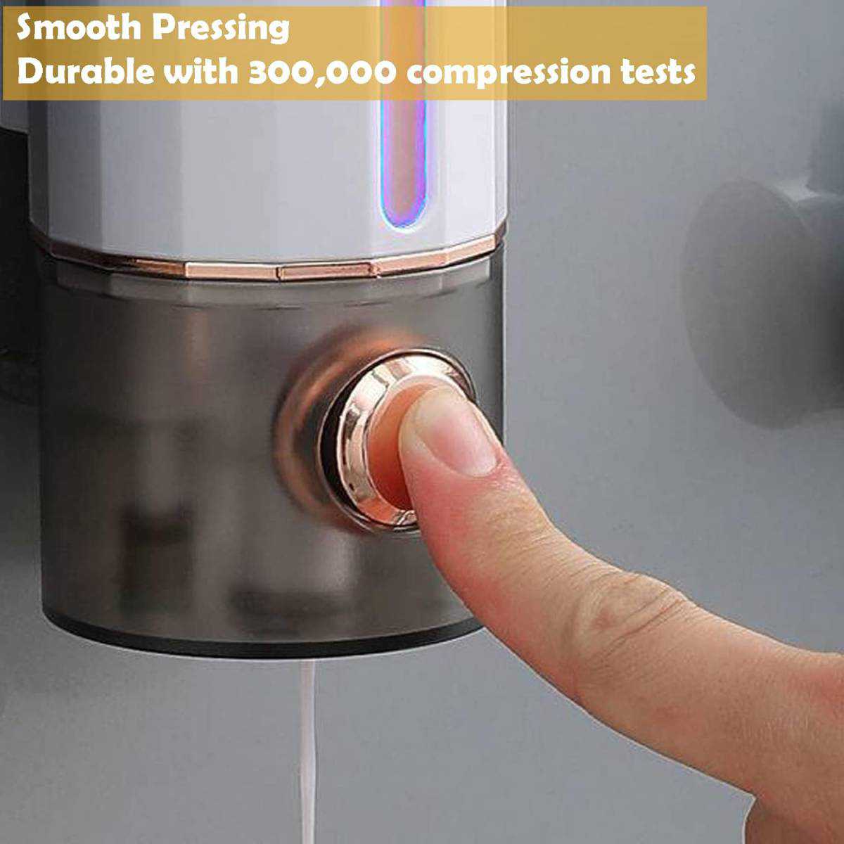 Дозатор жидкого мыла Elegant White 450 мл 10251 HSG