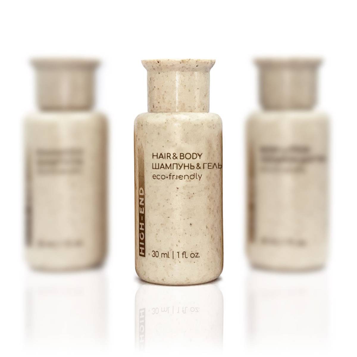 Шампунь-гель для душу High-End 30 мл у ECO пляшці HEF-HB30 HSG