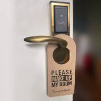 Табличка на дверну ручку KRAFT Прошу прибрати/Не турбувати HD-K HSG