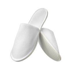 Тапочки велюрові закриті для готелів, підошва EVA 5 мм V2E5 HSG 2