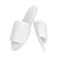 Тапочки велюрові відкриті для готелів, підошва EVA 5 мм V1E5 HSG