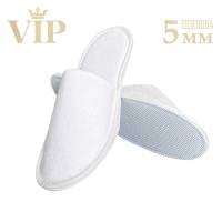 Тапочки махровые VIP для гостиниц, подошва EVA 5 мм T2E5 HSG