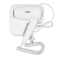 Фен настінний для готелів HSG 1200 Вт D01B HSG