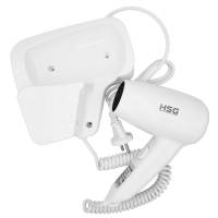 Фен настенный для гостиниц HSG 1200 Вт D01B HSG Фен настенный для гостиниц HSG 1200 Вт D01B HSG