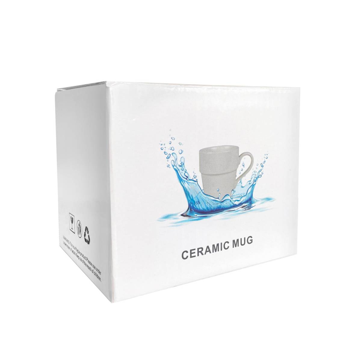 Керамічна чашка CC01 White CC01 White HSG