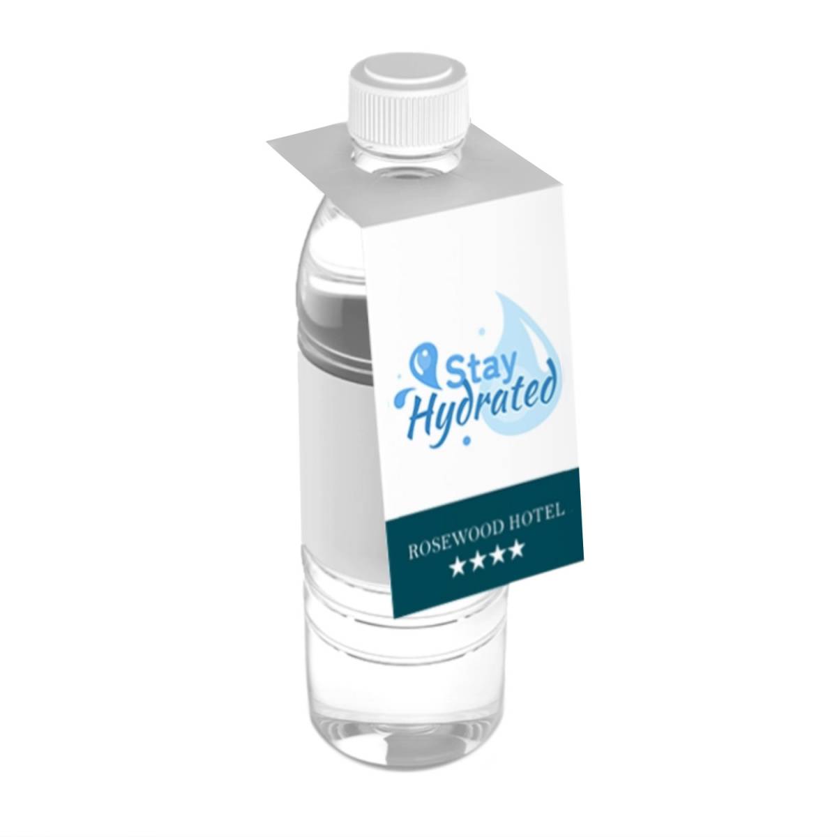 Некхенгер листовий на пляшку з логотипом NH-L HSG