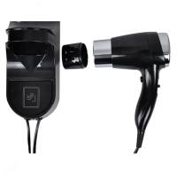 Фен настінний HSG D07-2 Black 1600 Вт, фен для готелів D07-2 Black HSG Фен настінний HSG D07-2 Black 1600 Вт, фен для готелів D07-2 Black HSG