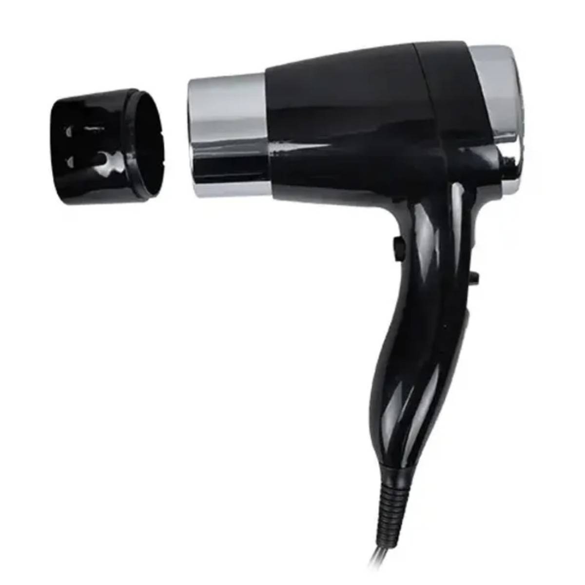 Фен настенный HSG D07-2 Black 1600 Вт, фен для гостиниц D07-2 Black HSG