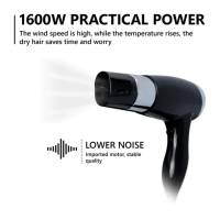 Фен настінний HSG D07-2 Black 1600 Вт, фен для готелів D07-2 Black HSG Фен настінний HSG D07-2 Black 1600 Вт, фен для готелів D07-2 Black HSG