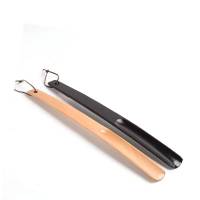 Лопатка, ріжок для взуття 38 см з деревини в п/е SP38 Black HSG