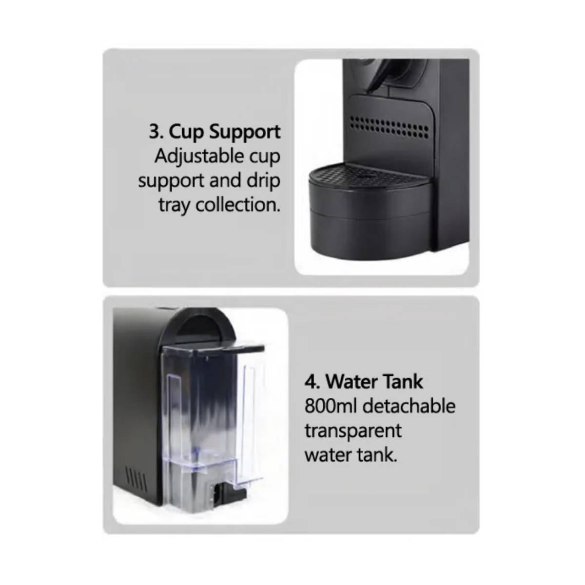 Капсульная кофеварка HS-201B для отелей HS-201B HSG