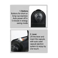 Капсульная кофеварка HS-201B для отелей HS-201B HSG Капсульная кофеварка HS-201B для отелей HS-201B HSG