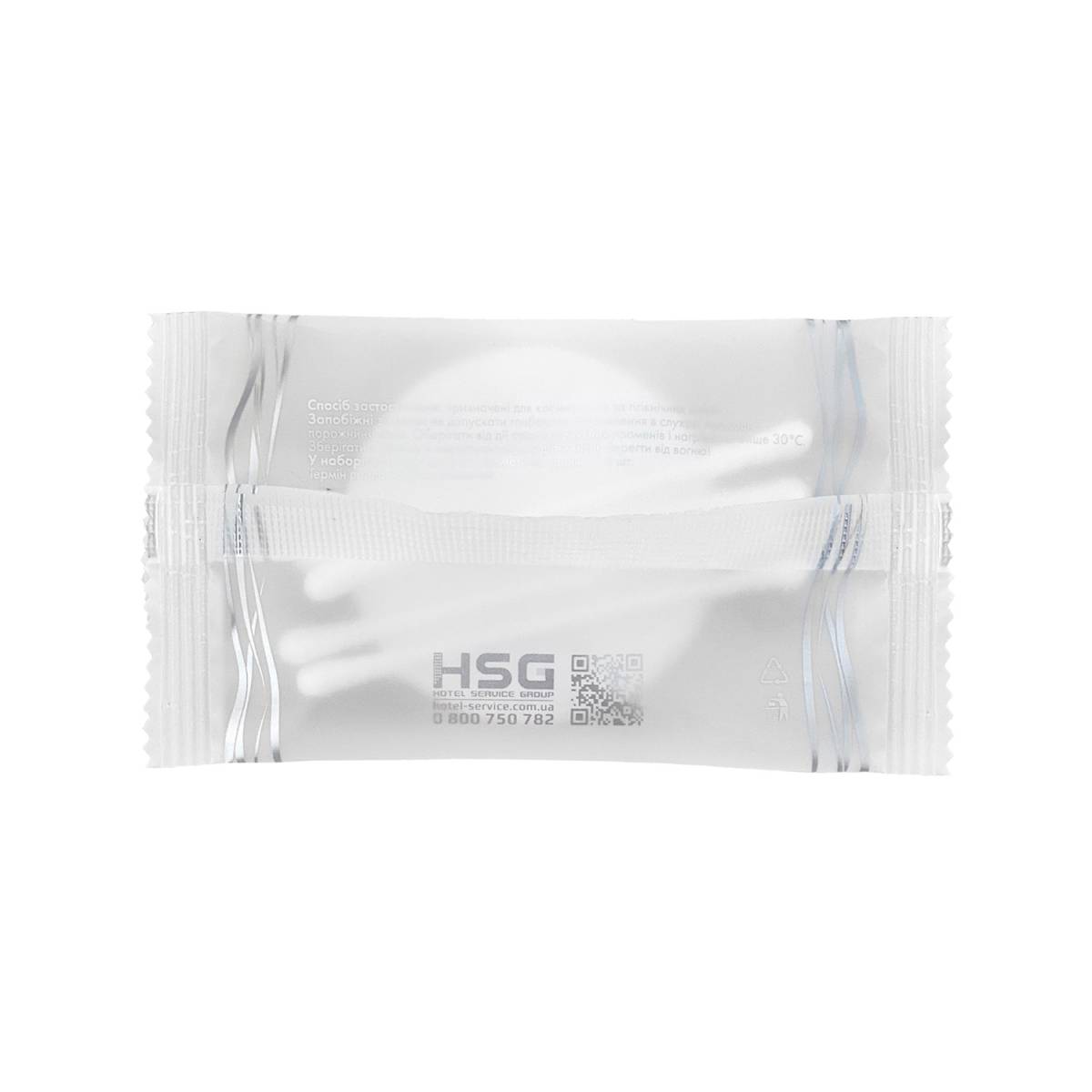 Косметичний набір Pearl, в упаковці Flow Pack для готелів P-VK4/2 HSG