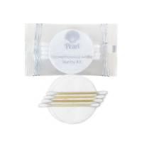Косметичний набір Pearl в упаковці Flow Pack з бамбуковими паличками P-VKB4/2 HSG