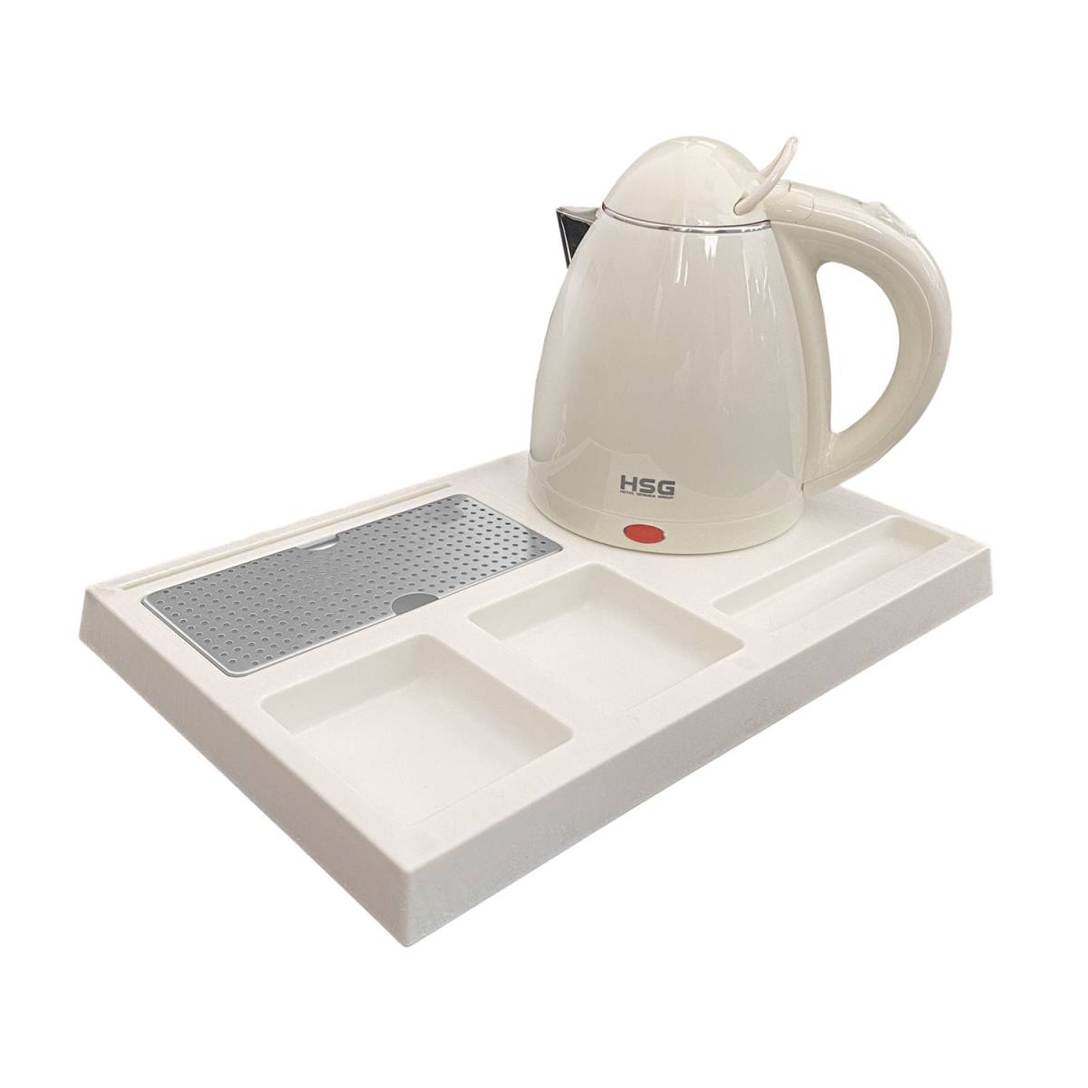 Чайная станция I-H0880S White 0,8 л для гостиниц I-H0880S Ivory HSG