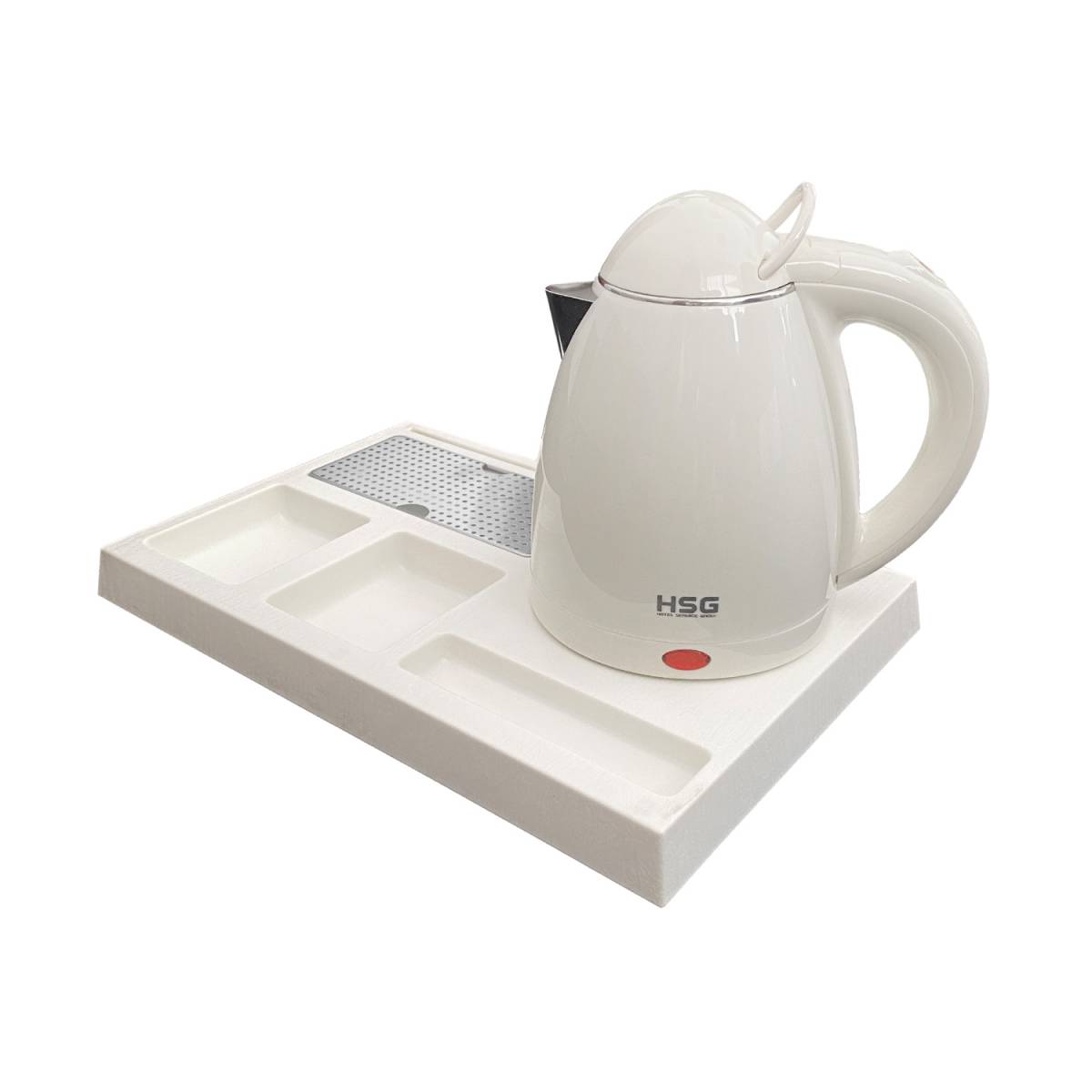 Чайная станция I-H0880S White 0,8 л для гостиниц I-H0880S Ivory HSG