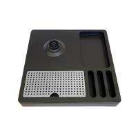 Чайная станция набор 0,8 л T-H1263 STEEL для гостиниц T-H1208 Silver HSG