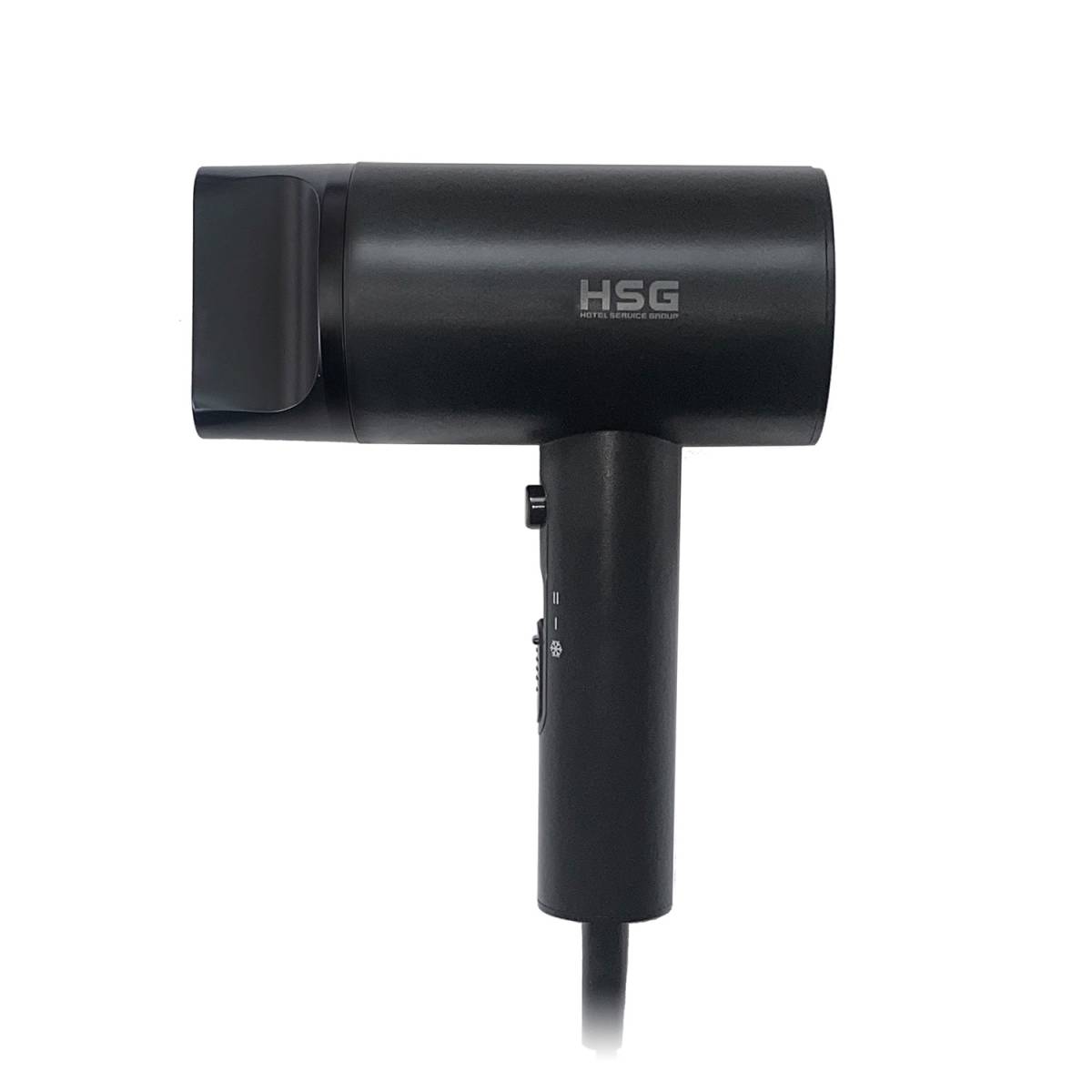 Фен настінний HSG F17 1600W, для готелів F17 Black HSG