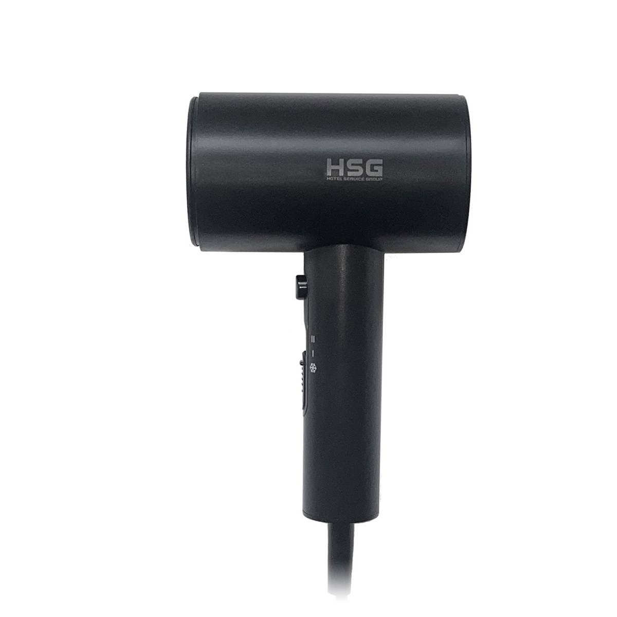 Фен настінний HSG F17 1600W, для готелів F17 Black HSG