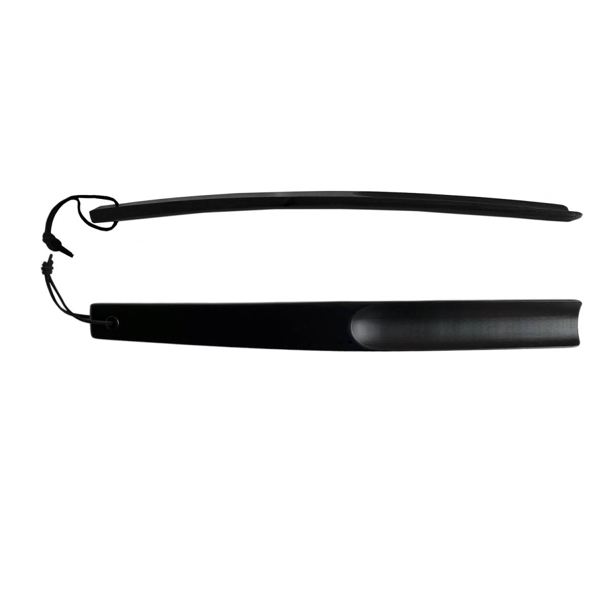 Лопатка, ріжок для взуття 38 см з деревини в п/е SP38 Black HSG