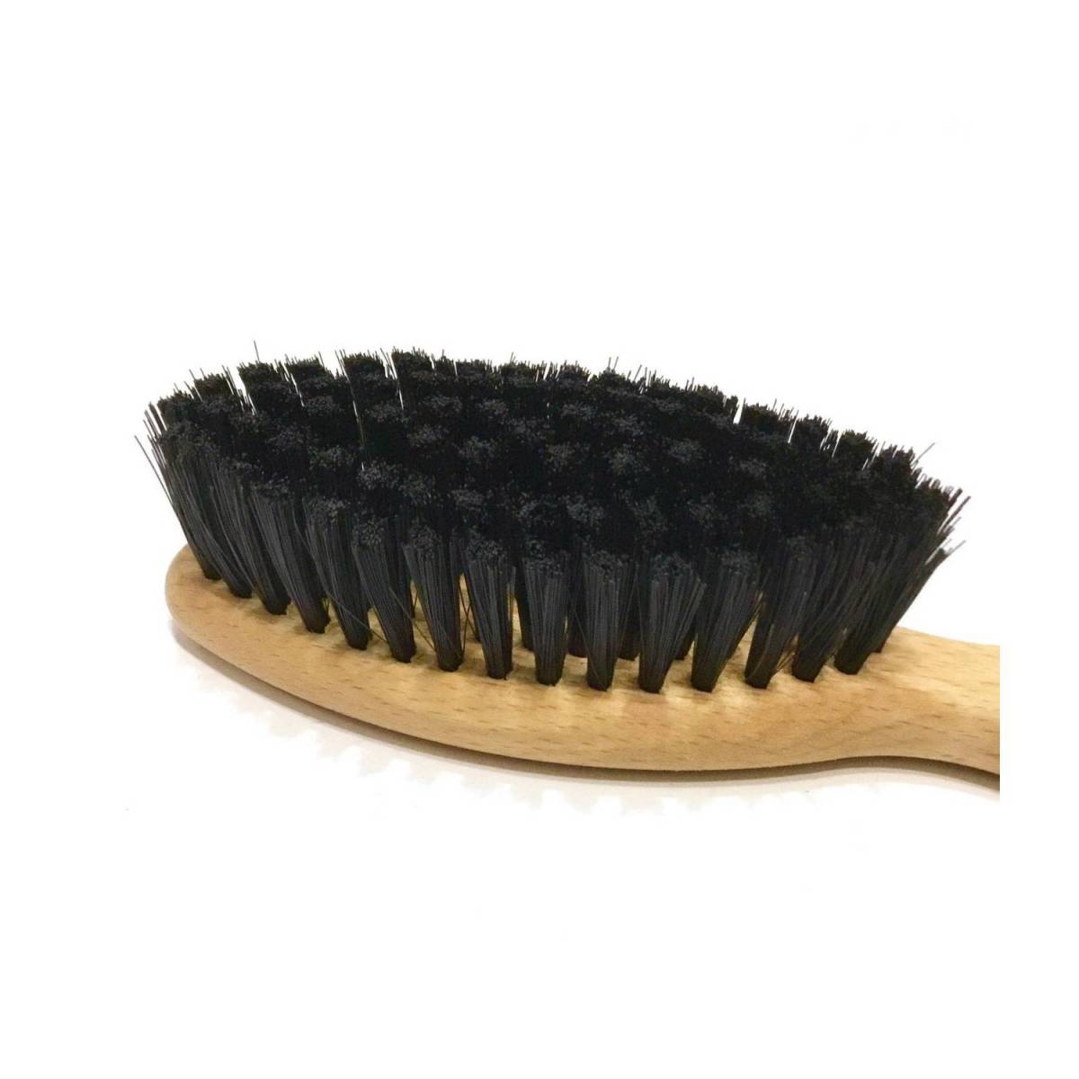 Щітка для одягу 195 мм, з дерев'яною ручкою BR-195 HSG