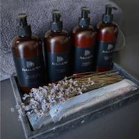 Лоток для косметики и аксессуаров, натуральный мрамор