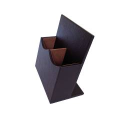 Тримач органайзер подвійний, PU-шкіра L-8 HSG 2