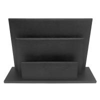 Подставка-держатель буклетов и брошюр, PU-кожа L-4 HSG