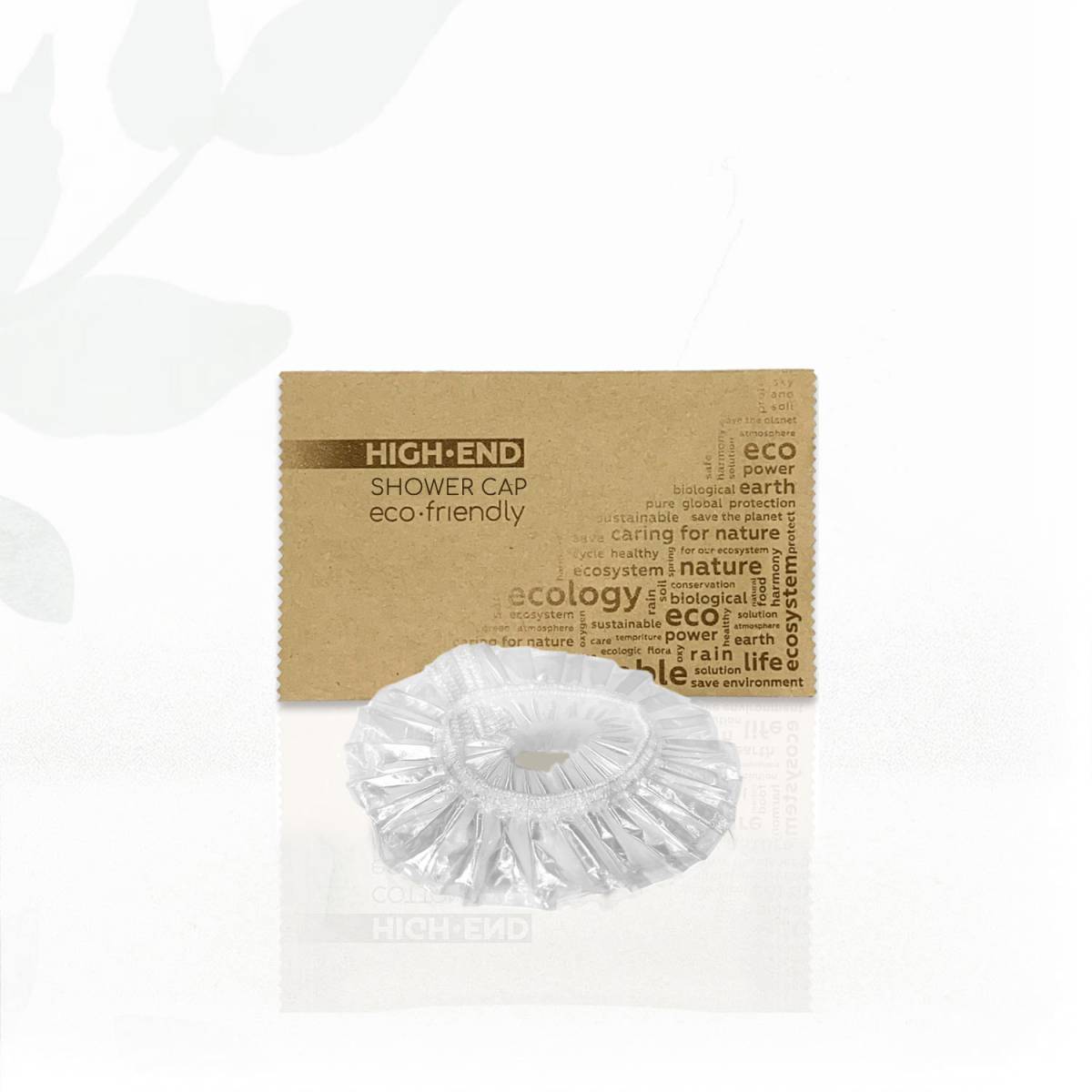 Шапочка для душу High-End у паперовій упаковці Flow-pack HEF-SC HSG