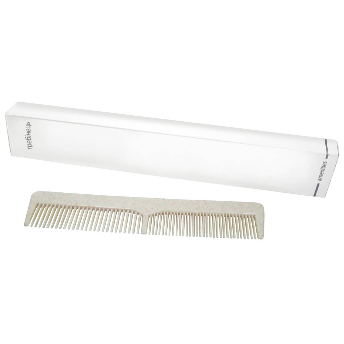Расческа ECO 12,7 см в картонной коробочке для гостиниц B-C12 ECO HSG