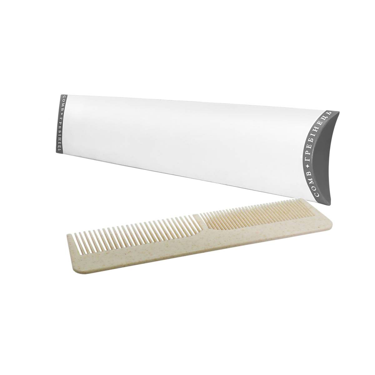 Расческа ECO 12,7 см в картонной коробочке для гостиниц R-C12 ECO HSG