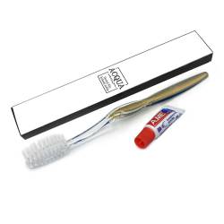 Зубний набір ACQUA в картонній коробочці Q-DK5 Gold HSG