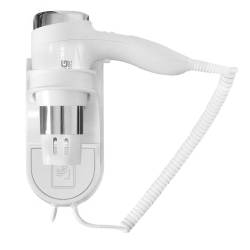 Фен настінний HSG D07-2 White 1600 Вт для готелів D07-2 White HSG