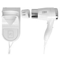 Фен настенный HSG D07-2 White 1600 Вт для гостиниц D07-2 White HSG Фен настенный HSG D07-2 White 1600 Вт для гостиниц D07-2 White HSG
