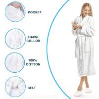 Халат махровый Hotel Lux, размер XL 400 гр/м2 THL-XL HSG Халат махровый Hotel Lux, размер XL 400 гр/м2 THL-XL HSG