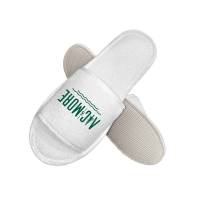 Тапочки махровые TF1E комбинированные с логотипом заказчика TF1E3 HSG