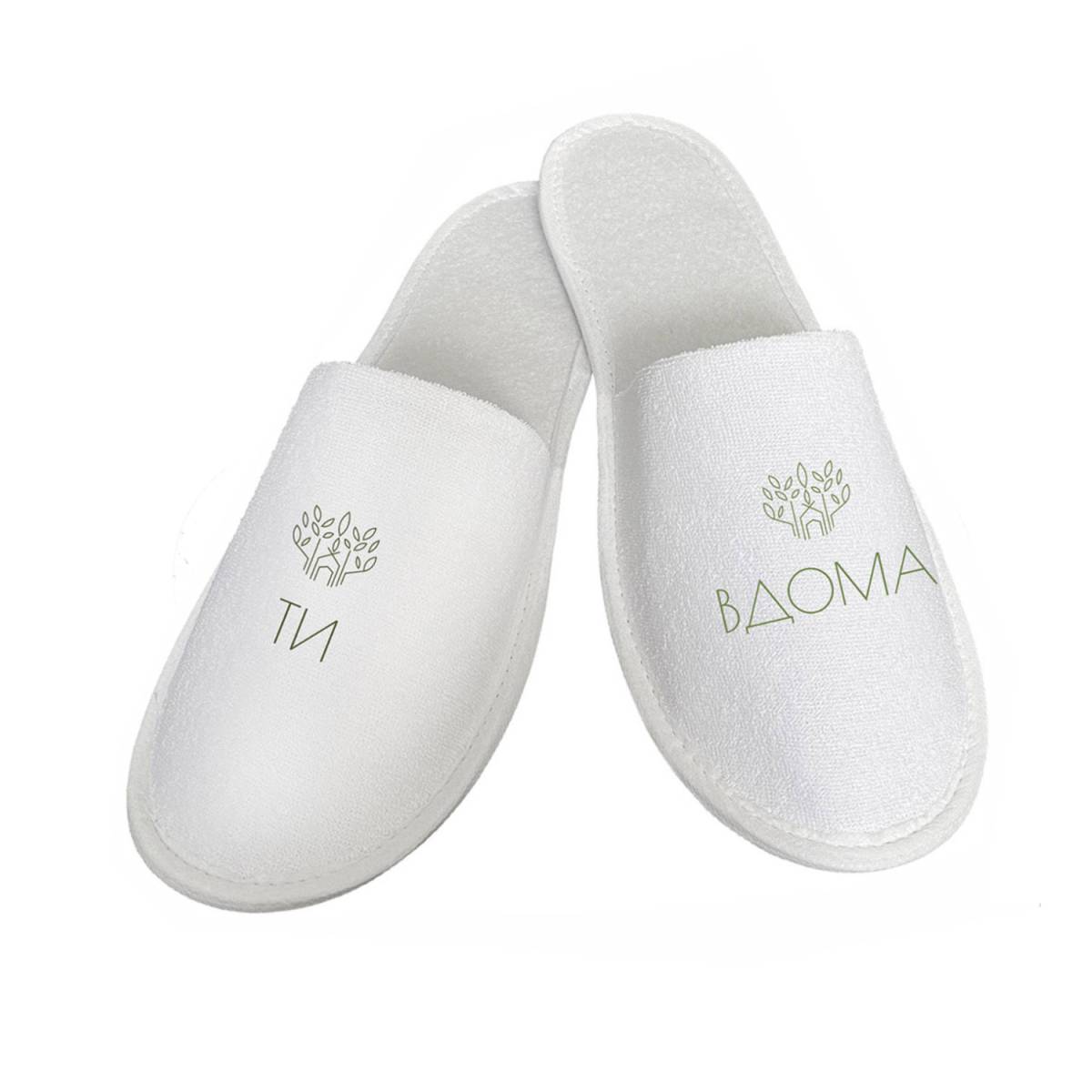 Тапочки махровые TF2E3 комбинированные с...