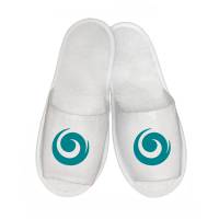 Тапочки флисовые FS2 с логотипом заказчика