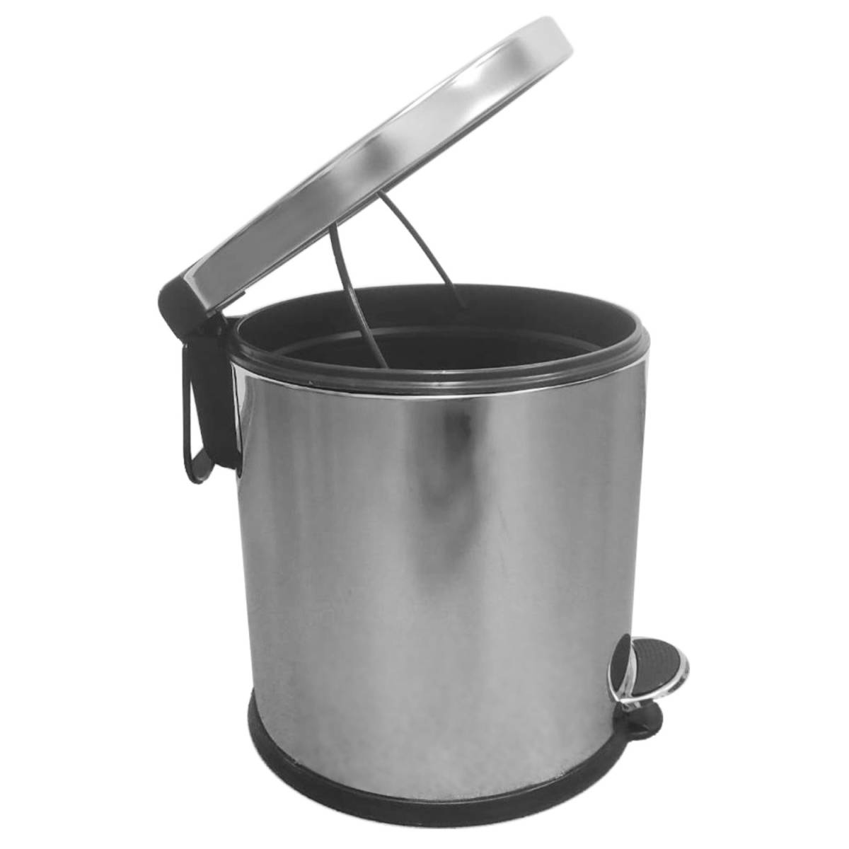 Відро для сміття, урна з педаллю 20 л нержавіюча сталь 414400 Noksi