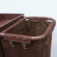 Тележка для горничной F002 110x46x105 см HS-F002 HSG Тележка для горничной F002 110x46x105 см HS-F002 HSG