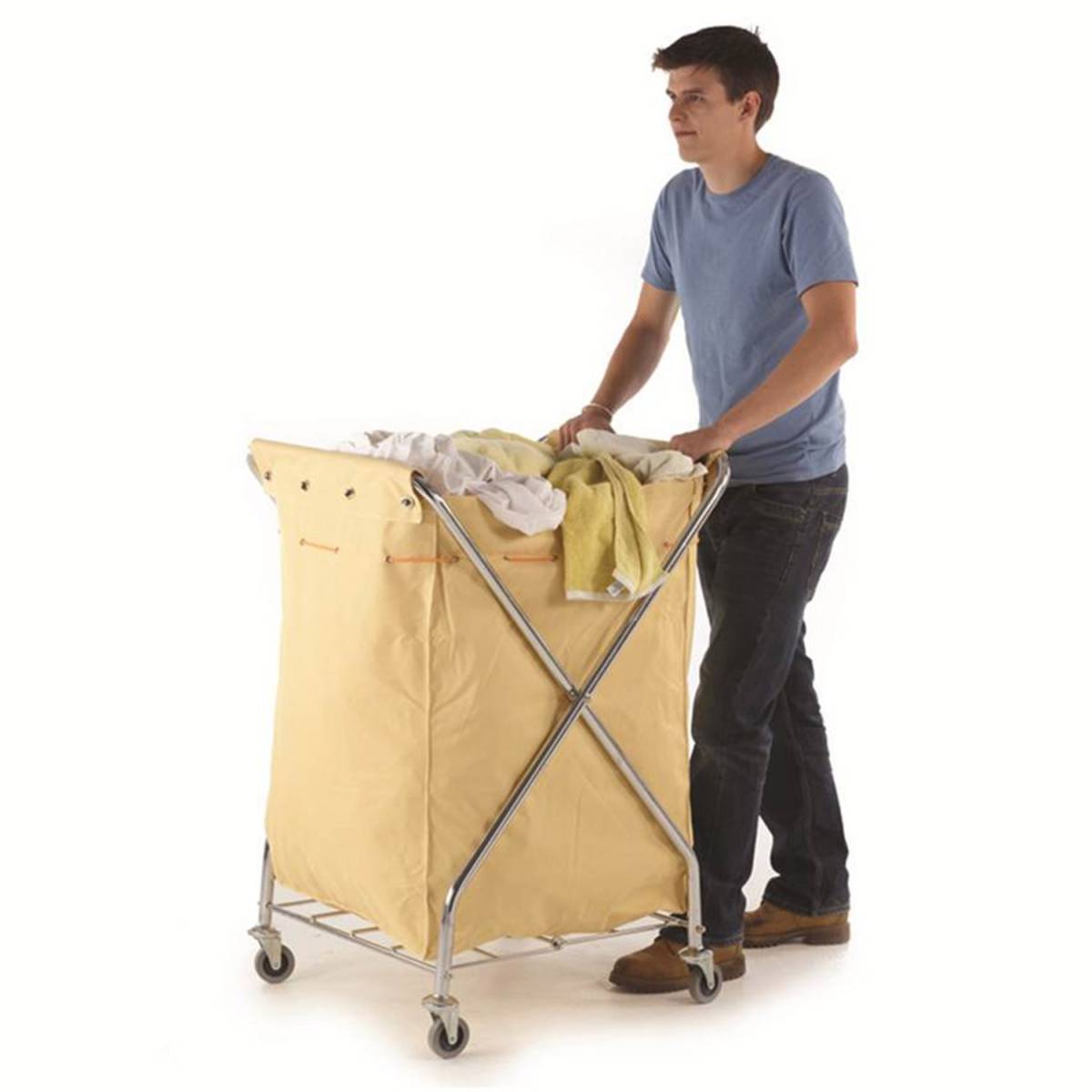 Тележка для белья F053 65x55x60 см F053 HSG