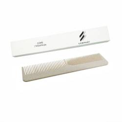 Расческа ECO 12,7 см, в картонной коробочке из белого картона с логотипом LW-C12 HSG