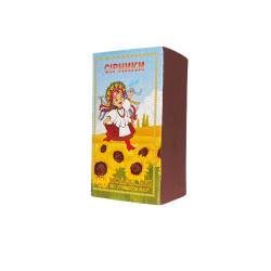 Сірники господарські МАЛІ (ящик 100 уп. / 500 шт. в упаковці ) 1624 Українаська сірникова фабрика